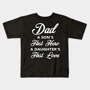 Father (2) Awesome Dad Kids T-Shirt